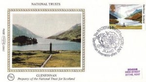 National Trust Glenfinnan Benham Stamp First Day Cover