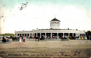 Minnesota Minneapolis Lake Harriet Pavilion 1906