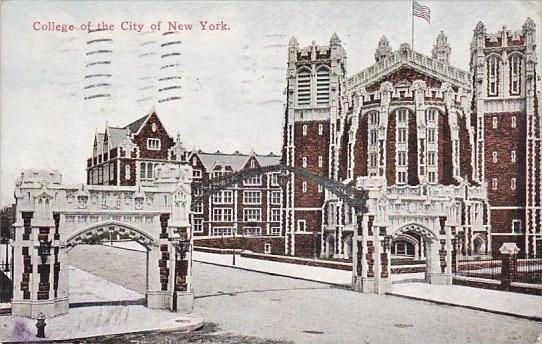 College Of The City Of New York City New York 1913