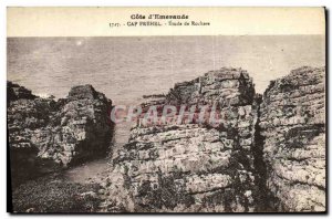 Postcard Old Cap Frehel Rocks Study