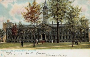 Nassau Hall, Princeton University, Very Early Postcard, Used