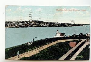 Halifax from George's Island, Nova Scotia, Used 1907