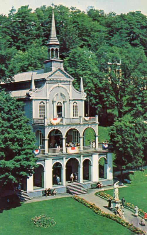 Canada - Quebec, Ste Anne de Beaupre. The Holy Stairs