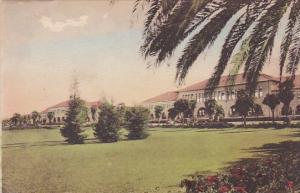 Front View Stanford University Palo Alto California Handcolored Albertype