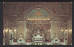 MD BALTIMORE Interior Roman Catholic Church of St. Jerome founded 1888 ~ Chrome