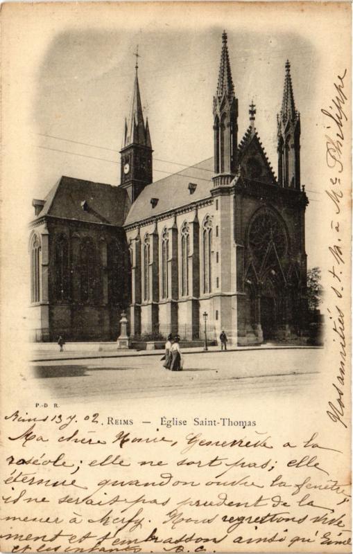 CPA Reims - Église Saint-Thomas (742290)