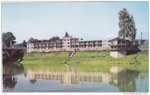 GRANTS PASS, Oregon, 1940-1960's; Riverside Motel And Restaurant