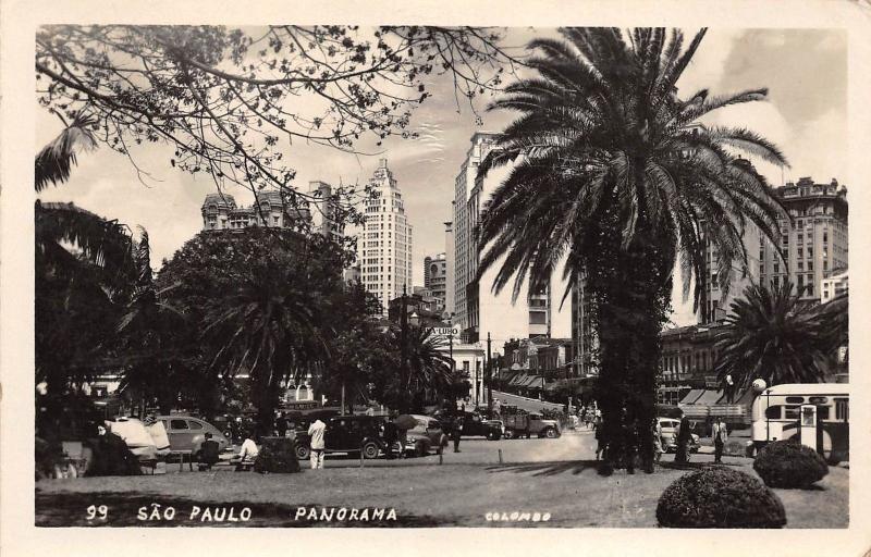 BR62377 sao paulo panorama real photo brasil