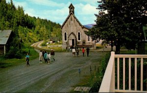 Canada British Columbia Barkerville Church