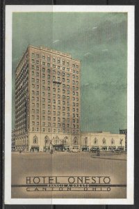 Ohio, Canton - Hotel Onesto - [OH-133]