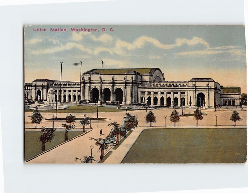 Postcard Union Station Washington DC