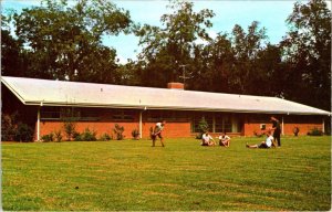 Lake Waccamaw, NC North Carolina  LIONS CLUB BOYS HOME Cottage~Games  Postcard