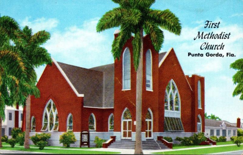 Florida Punta Gorda First Methodist Church 1961