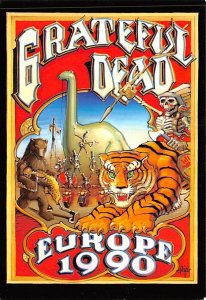 Grateful Dead Europe 1990 Unused 