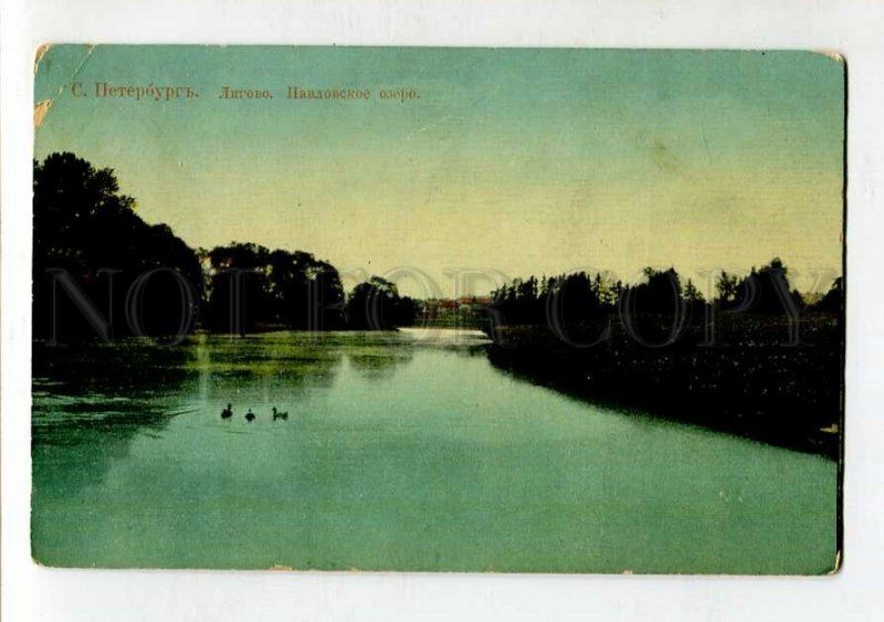 3144188 Russia St.Petersburg LIGOVO Pavlovskoye Lake Vintage PC