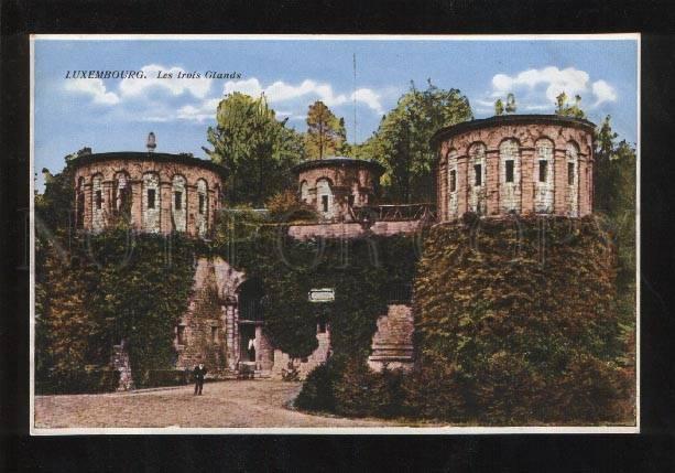 059566 Luxembourg Les trois Glands Vintage PC