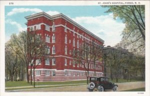 North Dakota Fargo St John's Hospital Curteich