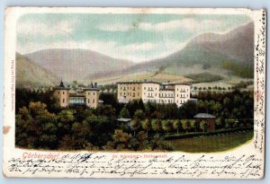 Gorbersdorf Sokołowsko Poland Postcard Dr. Rompler's Asylum 1900 Antique