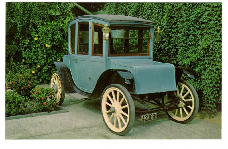 1911 Waverly Electric, Antique Car of Yesterday