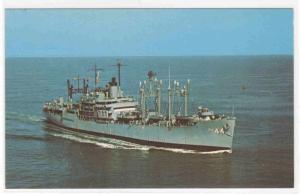 USS Fremont Fleet Post Office US Navy Ship postcard