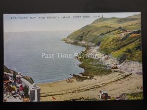 Isle of Man SPALDRICK BAY & BRADDA HEAD, PORT ERIN c1920 Postcard