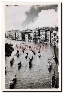 Modern Postcard Venice Grand Canal Boat