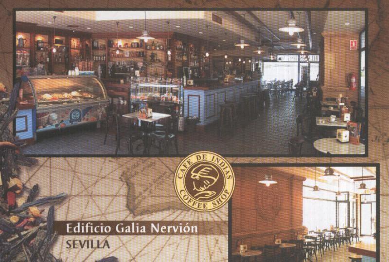 Postal 006062 : Publicitaria Cafe de Indias, Edificio Galia Nervion en Sevilla