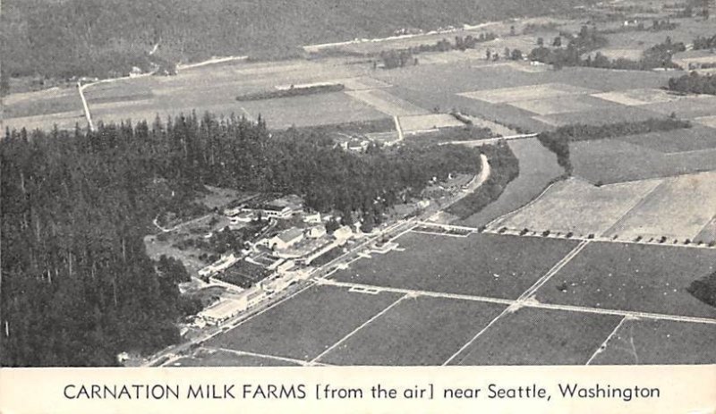 Carnation Milk Farms Near Seattle, Washington USA 1910 