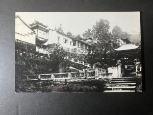 Mint Singapore Postcard RPPC Aierltam Temple Penang