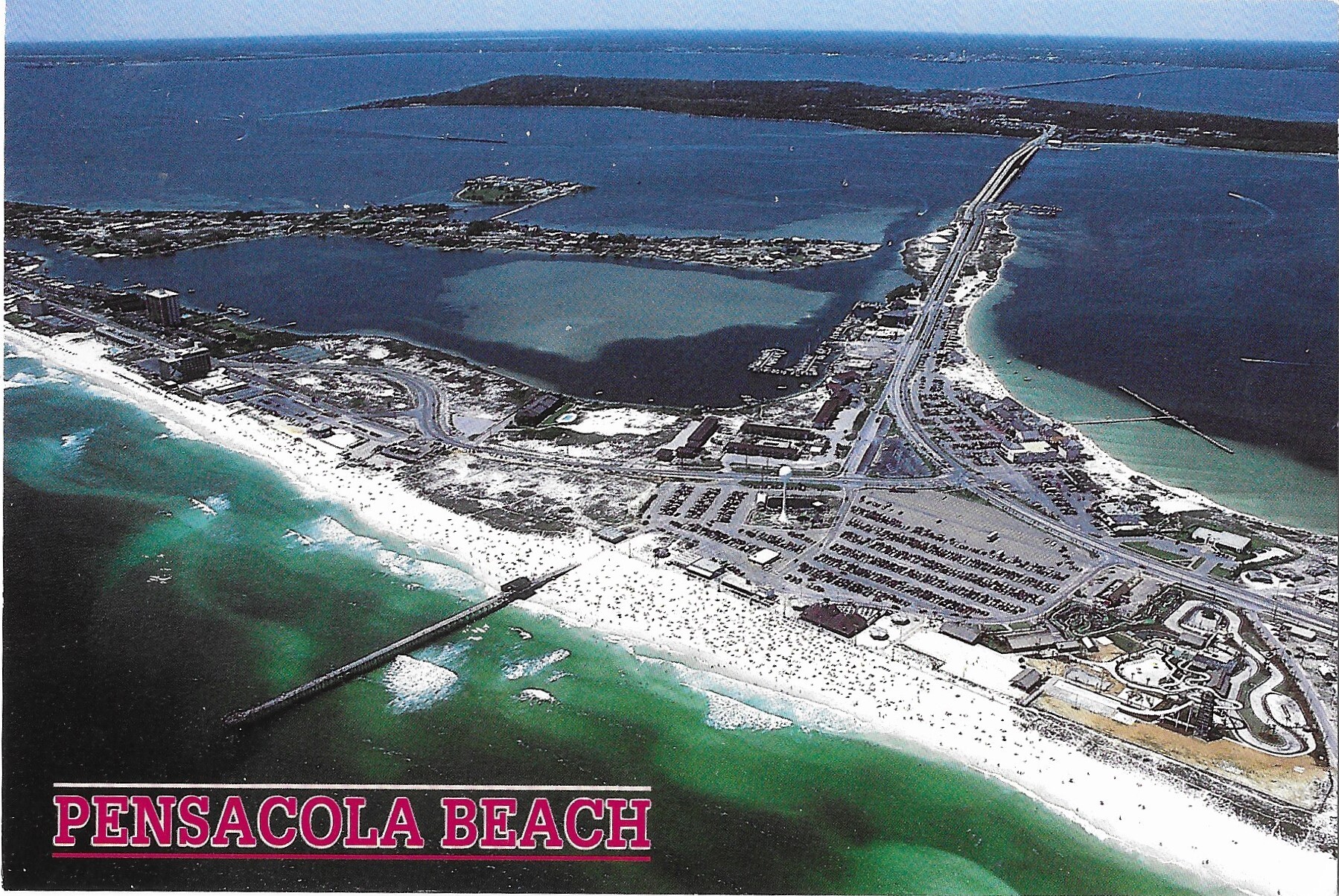 Pensacola Beach on Santa Rosa Island Florida 4 by 6 | United States - Florida - Pensacola, Postcard / HipPostcard Pensacola Beach on Santa Rosa Island Florida 4 by 6 | United States - Florida - Pensacola, Postcard / HipPostcard