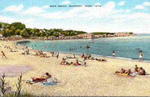 Massachusetts Rockport Back Beach 1952