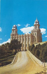 LDS Manti Temple in Manti Utah South of Salt Lake City