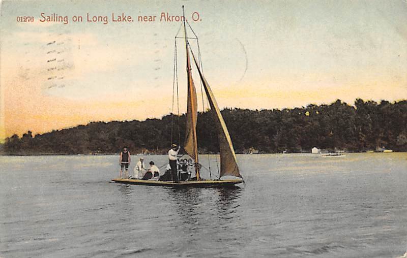 Sailing, Long Lake near Akron - Akron, Ohio OH