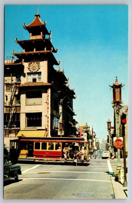 Chinatown - San Francisco - California Postcard