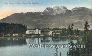 Lake Louise Chalet Canadian Rockies Canada Unused 