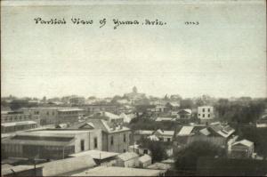 Yuma AZ Partial View c1910 Postcard