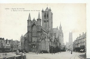 Belgium Postcard - Gand, St Nicolas le Beffroi et la Cathedrale de St BavonTZ558