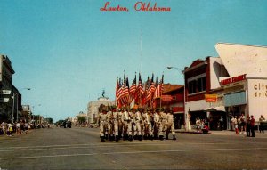 Oklahoma Lawton Home Of Fort Sill Armed Forces Day Parade In Downtown