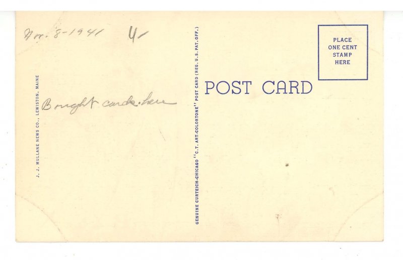 ME - Lewiston. Lisbon Street ca 1940