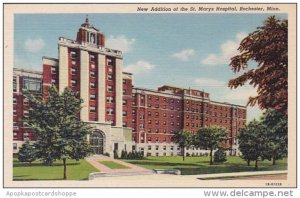 Minnesota Rochester New Addition Of The Saint Marys Hospital