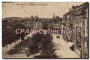 Old Postcard Thionville La Place Du General Hellot