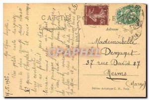 Old Postcard Paris Arc de Triomphe Etoile