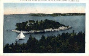 Pumpkin Knob & Long Island in Peaks Island, Maine