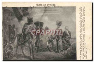 Old Postcard Musee De L & # 39Armee Room Napoleon Montereau