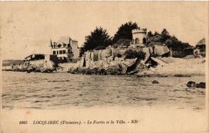 CPA LOCQUIREC - Le Fortin et la Villa (457955)