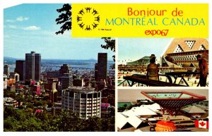 Expo 67  Bonjour de Montreal