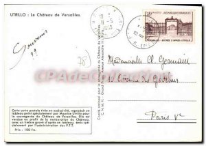 Postcard Modern Utrillo Versailles Chateau Versailles