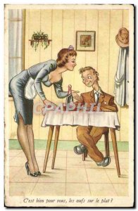 Old Postcard Fantasy Humor