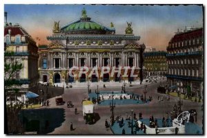 Modern Postcard Paris And Its Wonders Place De L & # 39Opera