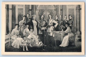 Berlin Germany Postcard Royal Family King Queen Prince c1930's Vintage